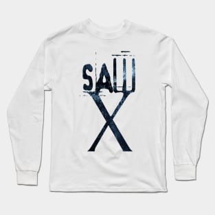 SAW X ( saw 10 ) I Want To Play A Game movie billy puppet Long Sleeve T-Shirt